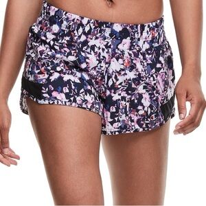 NWT Champion Woven Print Athletic Running Shorts w/ Liner 4" Inseam Floral XL